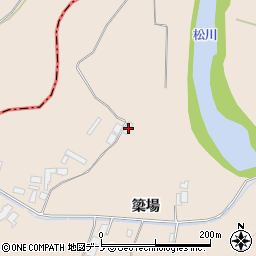 岩手県盛岡市松内簗場46周辺の地図