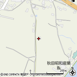 秋田県男鹿市船越一向179周辺の地図