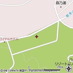 岩手県県民の森木材工芸センター周辺の地図