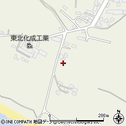 秋田県男鹿市船越一向145周辺の地図