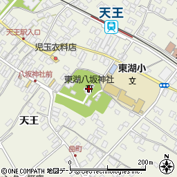 東湖八坂神社周辺の地図