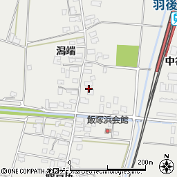 秋田県潟上市飯田川飯塚中谷地4周辺の地図