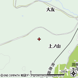 秋田県男鹿市船川港金川周辺の地図