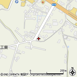 秋田県男鹿市船越内子341周辺の地図