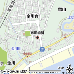 志田歯科医院周辺の地図