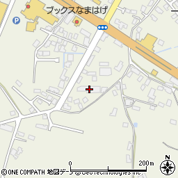 秋田県男鹿市船越内子346周辺の地図