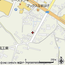 秋田県男鹿市船越内子138-2周辺の地図