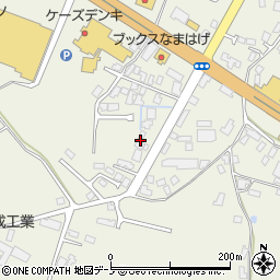 秋田県男鹿市船越内子133周辺の地図