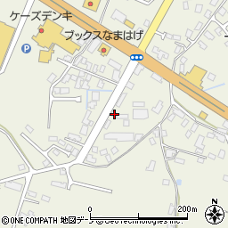 秋田県男鹿市船越内子124周辺の地図