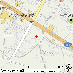 秋田県男鹿市船越内子355周辺の地図