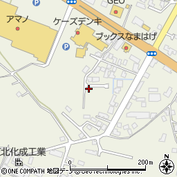 秋田県男鹿市船越内子142-7周辺の地図