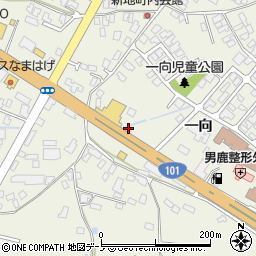 秋田県男鹿市船越一向65-3周辺の地図