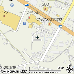 秋田県男鹿市船越内子142周辺の地図