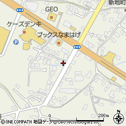 秋田県男鹿市船越内子358-31周辺の地図