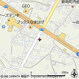 秋田県男鹿市船越内子114周辺の地図