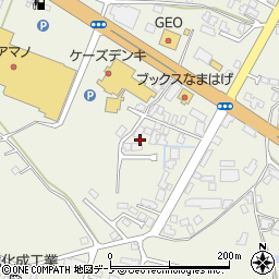 秋田県男鹿市船越内子358-49周辺の地図