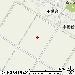 秋田県潟上市天王藤伍宮周辺の地図