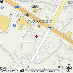 秋田県男鹿市船越内子358-29周辺の地図