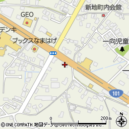 秋田県男鹿市船越内子71周辺の地図