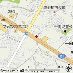 秋田県男鹿市船越内子70-4周辺の地図