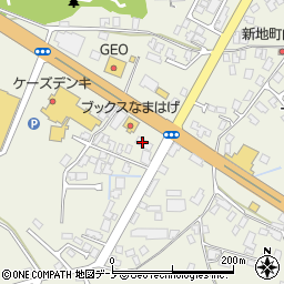 秋田県男鹿市船越内子310周辺の地図
