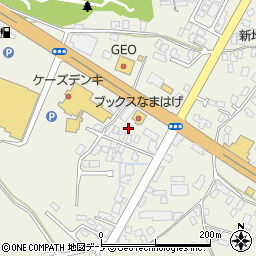 秋田県男鹿市船越内子358-42周辺の地図