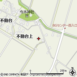 秋田県潟上市天王不動台72周辺の地図