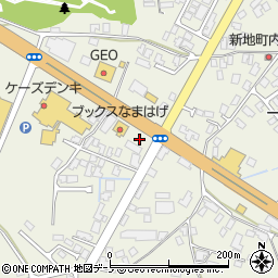 秋田県男鹿市船越内子310-2周辺の地図