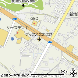 秋田県男鹿市船越内子391周辺の地図