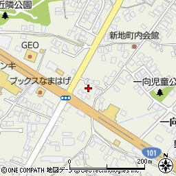 秋田県男鹿市船越内子65周辺の地図