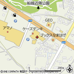 秋田県男鹿市船越内子89周辺の地図