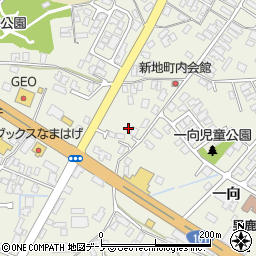 秋田県男鹿市船越内子63周辺の地図