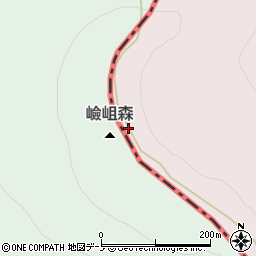 嶮岨森周辺の地図