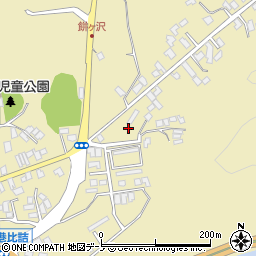 秋田県男鹿市船川港比詰餅ケ沢26-10周辺の地図