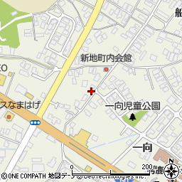 秋田県男鹿市船越内子59周辺の地図