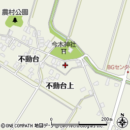 秋田県潟上市天王不動台79周辺の地図