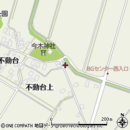 秋田県潟上市天王羽立片山65周辺の地図
