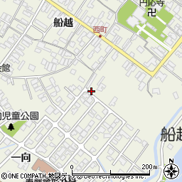 秋田県男鹿市船越船越247-24周辺の地図