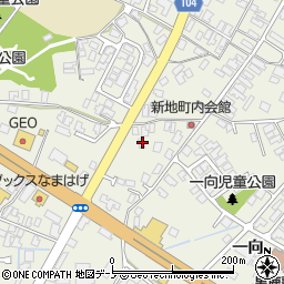 秋田県男鹿市船越内子51周辺の地図