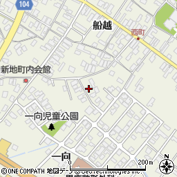 秋田県男鹿市船越一向24周辺の地図