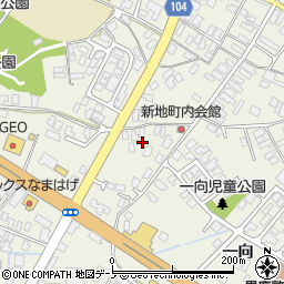 秋田県男鹿市船越内子53周辺の地図
