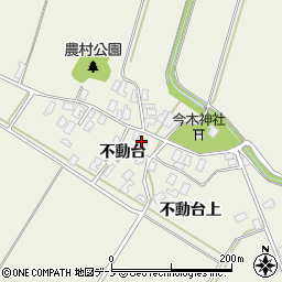 秋田県潟上市天王不動台106周辺の地図