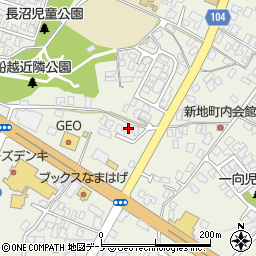 秋田県男鹿市船越内子85周辺の地図