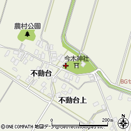 秋田県潟上市天王不動台60周辺の地図