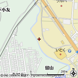 秋田県男鹿市船川港比詰大巻57周辺の地図