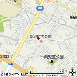 秋田県男鹿市船越内子23周辺の地図