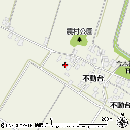 秋田県潟上市天王不動台119周辺の地図