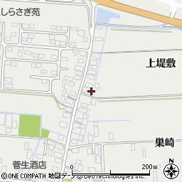 秋田県潟上市飯田川飯塚飯塚137周辺の地図