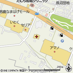 秋田県男鹿市船越内子213-1周辺の地図