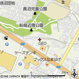 秋田県男鹿市船越内子99周辺の地図